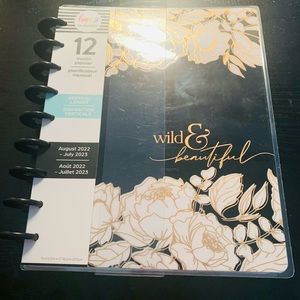 BRAND NEW HAPPY PLANNER 12 MONTHS (Aug. 2022-July 2023)